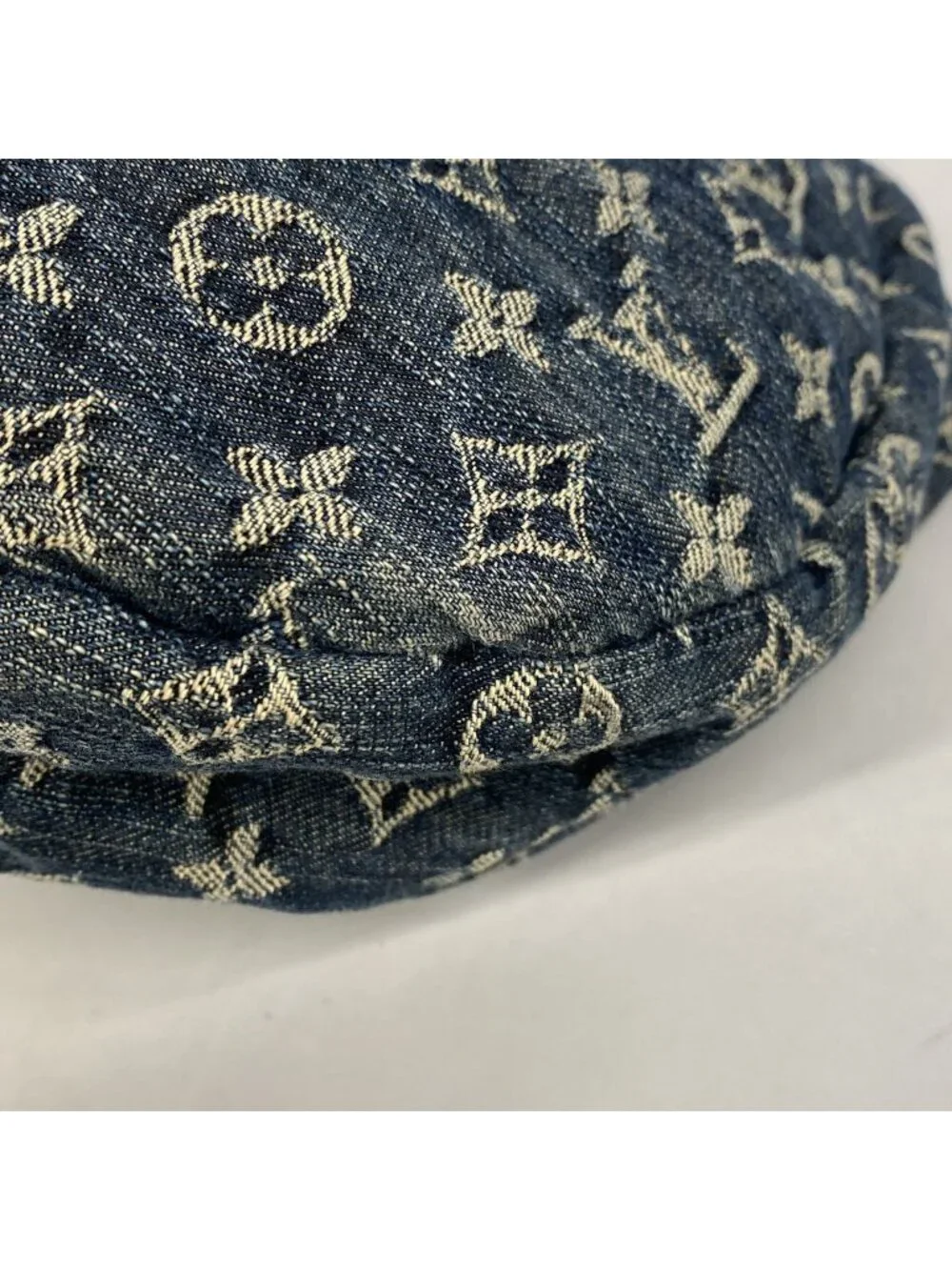 Louis Vuitton Shoulder Bag Monogram Denim Daily GM Blue